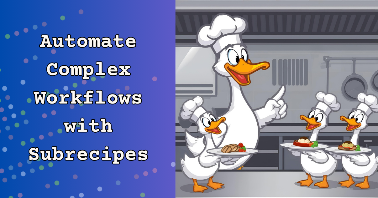 goose Subrecipes